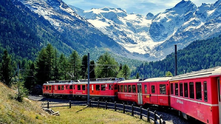 Il Trenino Rosso del Bernina e Livigno